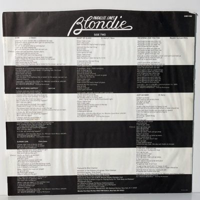 Blondie – Parallel Lines