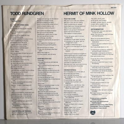 Todd Rundgren – Hermit Of Mink Hollow