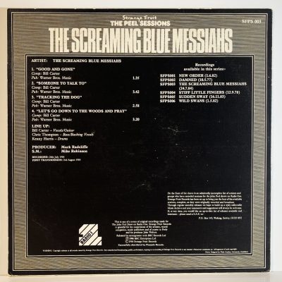 The Screaming Blue Messiahs – The Peel Sessions