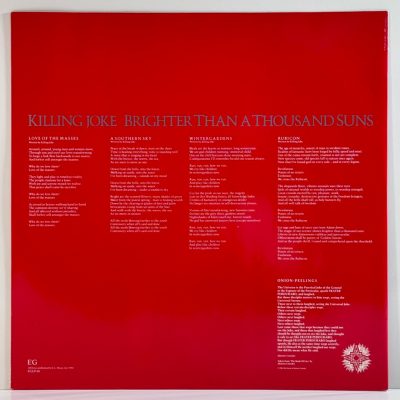 Killing Joke – Brighter Than A Thousand Suns