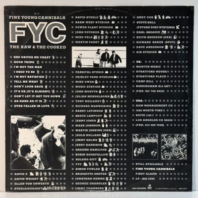 Fine Young Cannibals – The Raw & The Cooked