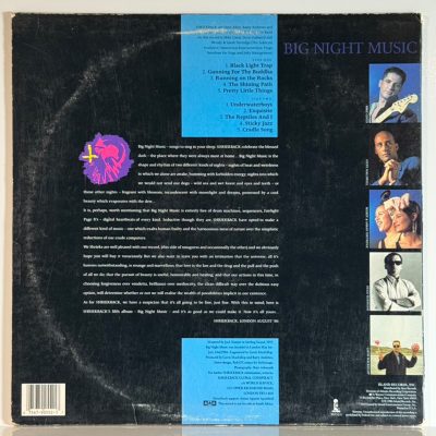 Shriekback – Big Night Music