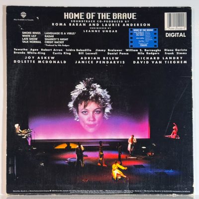 Laurie Anderson – Home Of The Brave