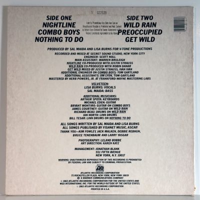 Velveteen – After Hours