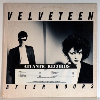 Velveteen – After Hours