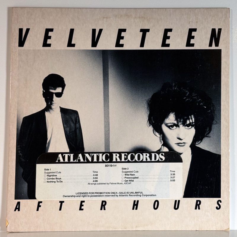 Velveteen – After Hours